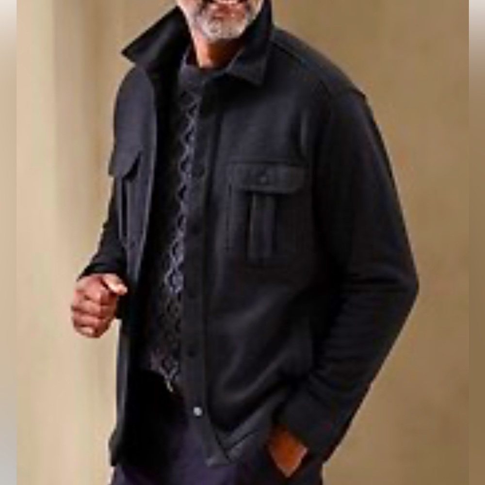 BR Sherpa Lined Shirt Jacket